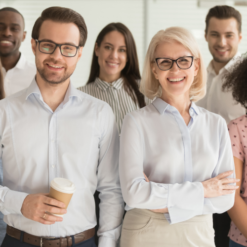 group of corporate people 1