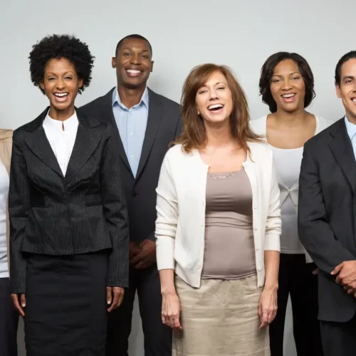 group of corporate people 3